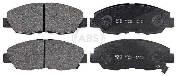 A.b.s. Bremsbelagsatz, Scheibenbremse [Hersteller-Nr. 36722] für Rover, Honda