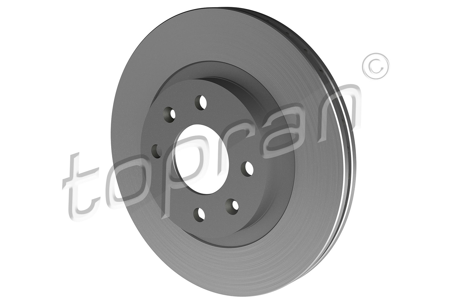 Topran Bremsscheibe [Hersteller-Nr. 700180] für Nissan, Dacia, Renault