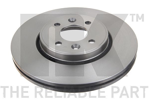 Nk Bremsscheibe Vorderachse Belüftet [Hersteller-Nr. 203919] für Dacia, Renault