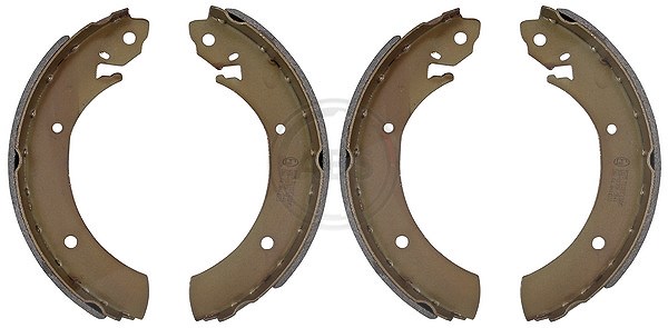 A.b.s. Bremsbackensatz [Hersteller-Nr. 8125] für Vauxhall, Daewoo, Mercedes-Benz, Opel, Hyundai, Nissan, Ssangyong, Ford, Renault