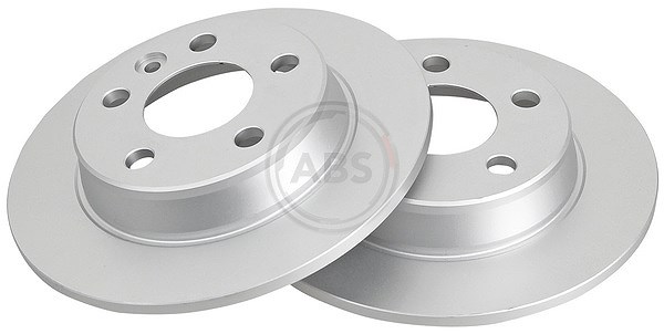 A.b.s. Bremsscheibe Hinterachse Voll [Hersteller-Nr. 16298] für Ford, VW, Seat