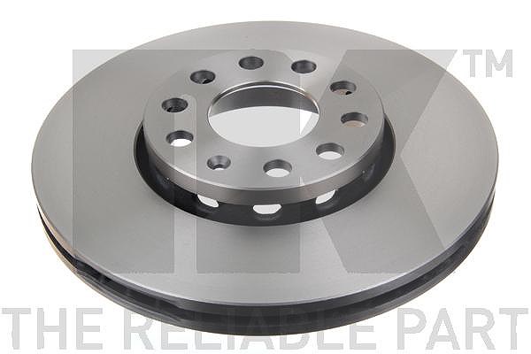 Nk Bremsscheibe Vorderachse belüftet [Hersteller-Nr. 204743] für Audi, VW, Skoda, Seat