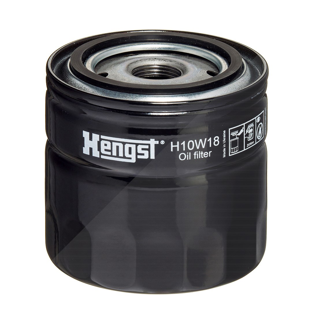 Hengst Filter Ölfilter [Hersteller-Nr. H10W18] für Mg, Rover, Land Rover, Jeep, Chrysler, Mazda, Ford Usa, Dodge, Ford, Ram