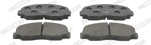 Ferodo Bremsbelagsatz, Scheibenbremse [Hersteller-Nr. FDB532] für Daihatsu, Mazda