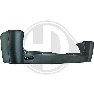 Diederichs Stoßfänger [Hersteller-Nr. 3497055] für Citroën, Peugeot, Fiat