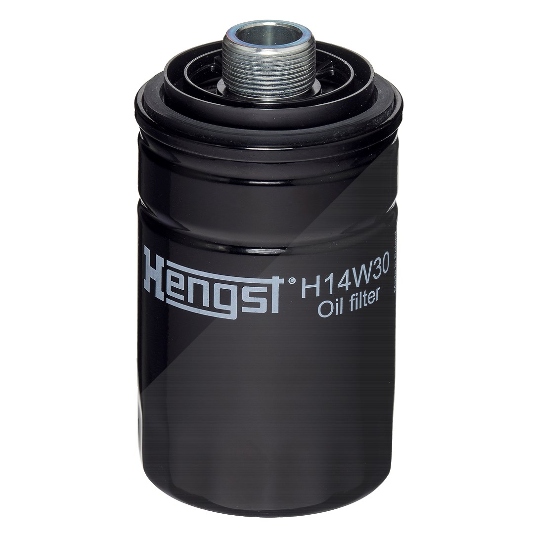 Hengst Filter Ölfilter [Hersteller-Nr. H14W30] für Audi, Skoda, VW, Seat