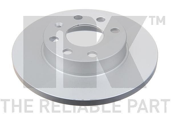 Nk 1x Bremsscheibe [Hersteller-Nr. 313606] für Vauxhall, Opel