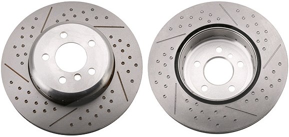 Trw 1x Bremsscheibe [Hersteller-Nr. DF6601S] für BMW