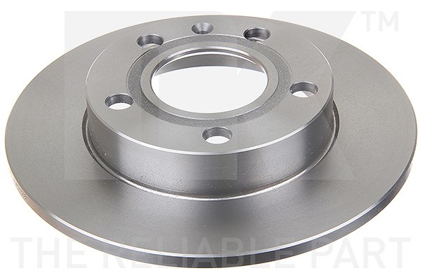 Nk Bremsscheibe Hinterachse Voll [Hersteller-Nr. 204778] für Seat, Audi
