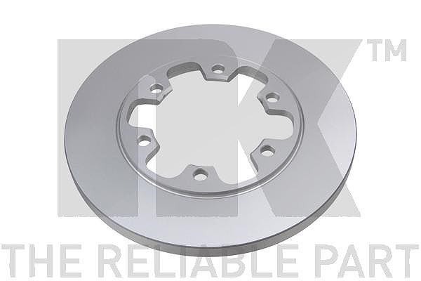 Nk 1x Bremsscheibe Hinterachse Voll [Hersteller-Nr. 312596] für Ford