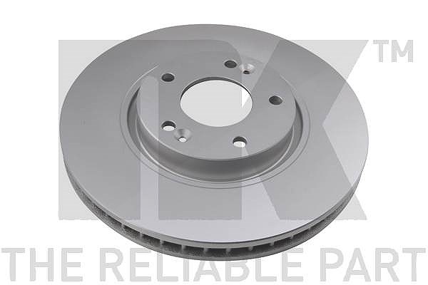 Nk 1x Bremsscheibe Vorderachse Belüftet [Hersteller-Nr. 313433] für Hyundai, Kia