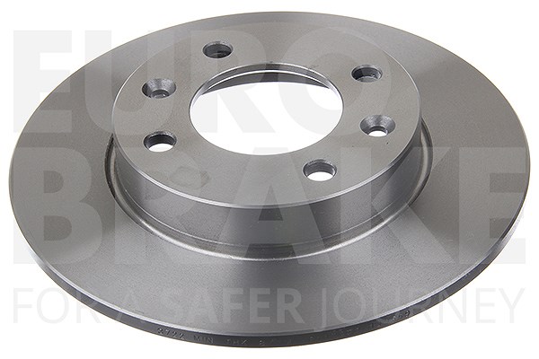 Eurobrake Bremsscheibe Hinterachse Voll [Hersteller-Nr. 5815203722] für Citroën, Peugeot