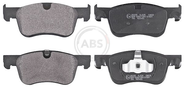 A.b.s. Bremsbeläge vorne (Satz) [Hersteller-Nr. 35029] für Vauxhall, Opel, Peugeot, Citroën, Toyota
