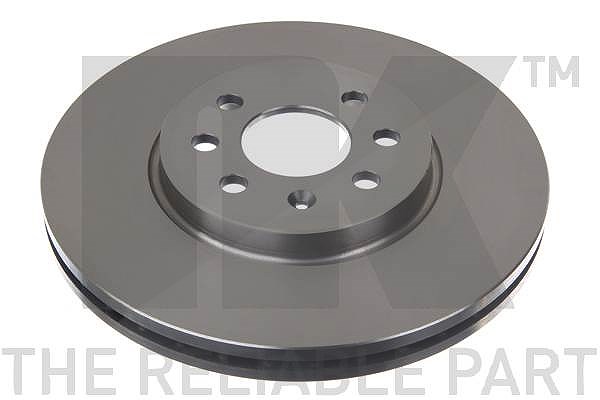 Nk Bremsscheibe Vorderachse Belüftet [Hersteller-Nr. 203652] für Vauxhall, Opel