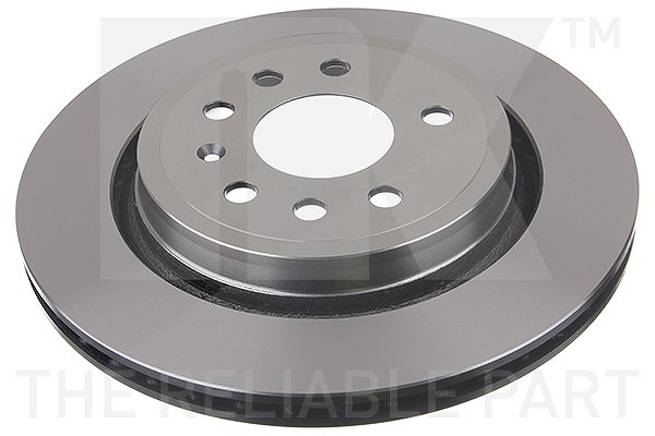 Nk Bremsscheibe Hinterachse Belüftet [Hersteller-Nr. 203650] für Vauxhall, Fiat, Opel, Cadillac, Citroën, Saab, Chevrolet