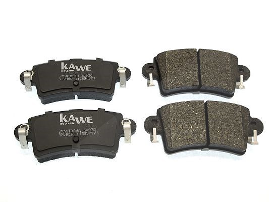 Kawe Bremsbelagsatz, Scheibenbremse [Hersteller-Nr. 810061] für Nissan, Renault, Opel, Vauxhall
