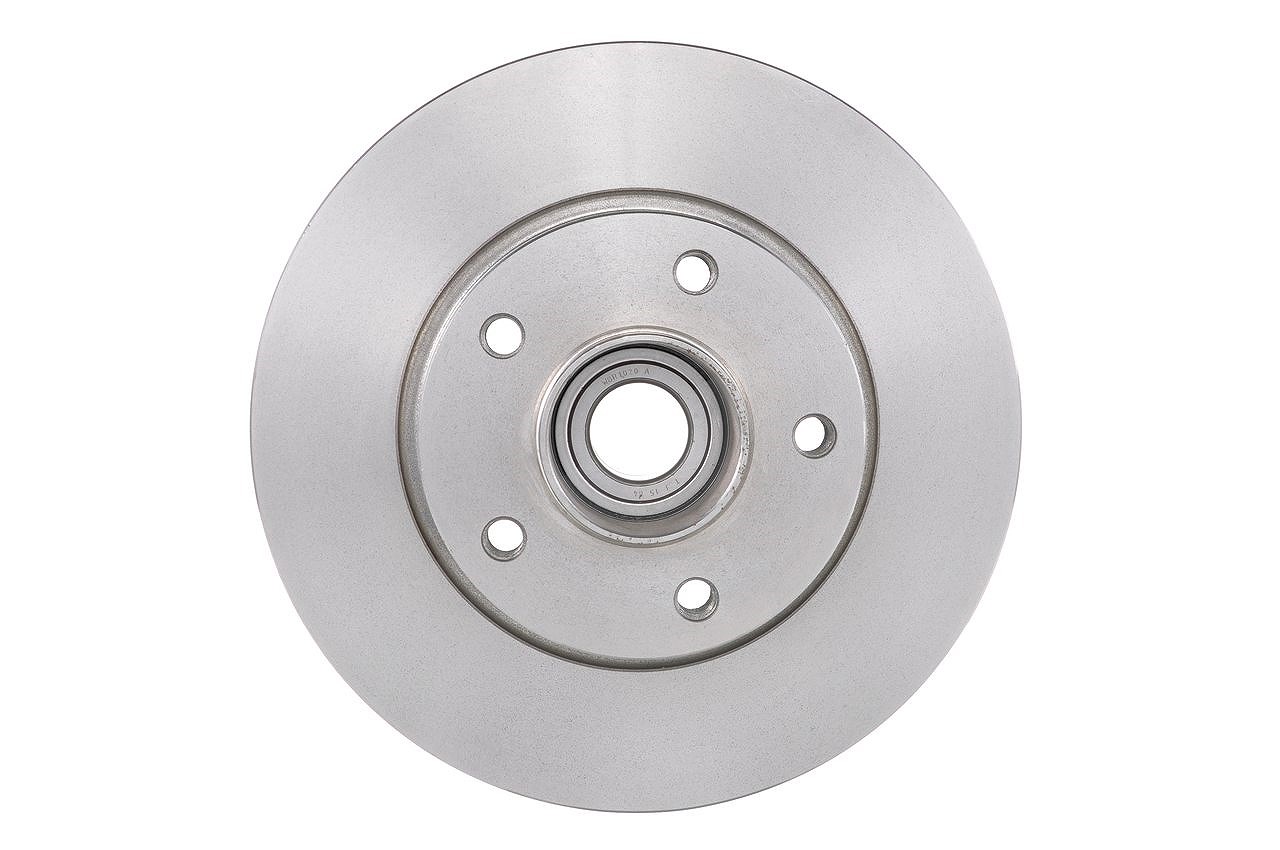 Bosch 1x Bremsscheibe Hinterachse Voll + Radlager mit ABS [Hersteller-Nr. 0986479271] für Renault, Opel, Vauxhall