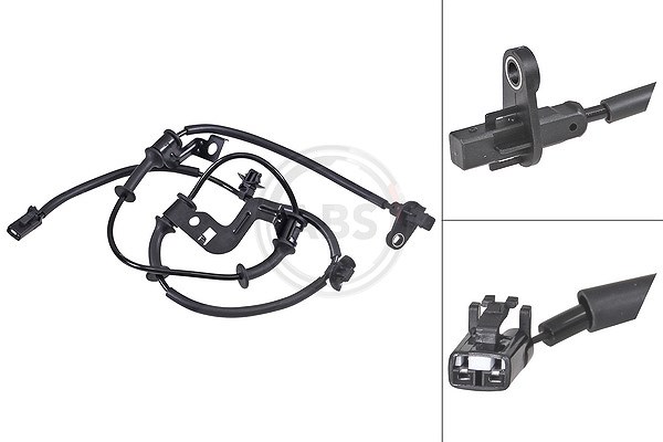 A.b.s. Sensor, Raddrehzahl [Hersteller-Nr. 31866] für Kia, Hyundai