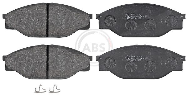 A.b.s. Bremsbelagsatz, Scheibenbremse [Hersteller-Nr. 36761] für Toyota