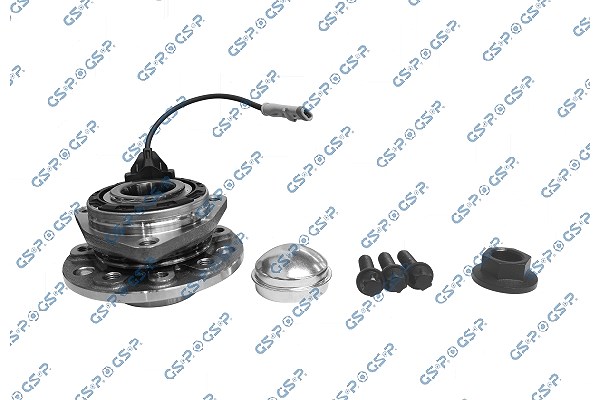 Gsp Radlagersatz inkl. Radnabe Vorderachse [Hersteller-Nr. 9333097K] für Opel, Vauxhall