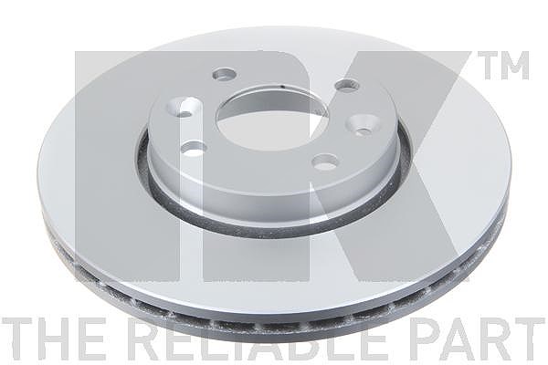 Nk 1x Bremsscheibe Vorderachse Belüftet [Hersteller-Nr. 312264] für Land Rover, Nissan, Dacia, Lada, Renault