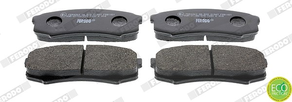 Ferodo Bremsbelagsatz, Scheibenbremse [Hersteller-Nr. FDB1021] für Lexus, Mitsubishi, Toyota