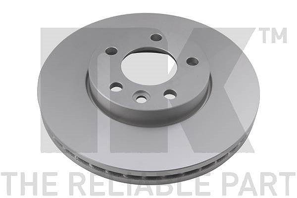 Nk 1x Bremsscheibe Vorderachse Belüftet [Hersteller-Nr. 3147171] für VW