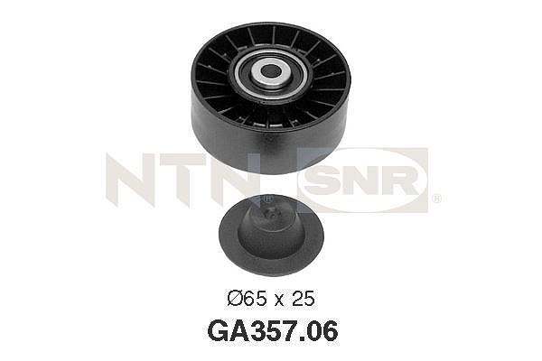 Snr Umlenk-/Führungsrolle, Keilrippenriemen [Hersteller-Nr. GA357.06] für Audi, VW, Skoda, Seat