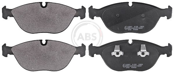 A.b.s. Bremsbeläge vorne (Satz) [Hersteller-Nr. 36957] für Bentley, VW, Mercedes-Benz, Audi, Chrysler, BMW