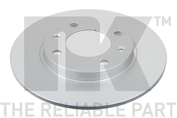 Nk 1x Bremsscheibe [Hersteller-Nr. 319947] für Peugeot, Citroën