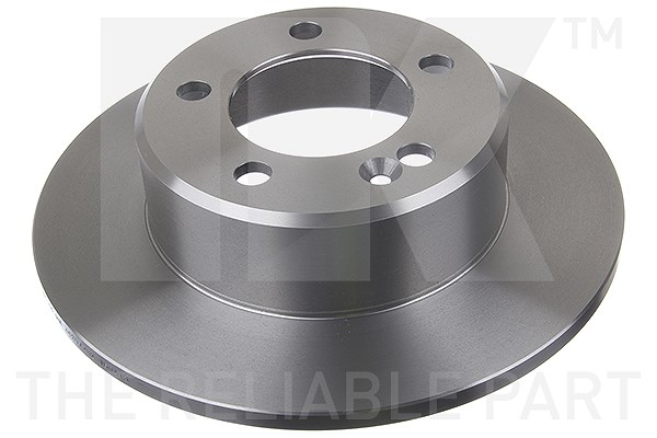 Nk Bremsscheibe Hinterachse Voll [Hersteller-Nr. 203978] für Opel, Nissan, Vauxhall, Renault