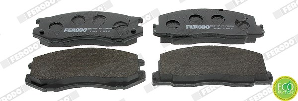 Ferodo Bremsbelagsatz, Scheibenbremse [Hersteller-Nr. FDB306] für Toyota