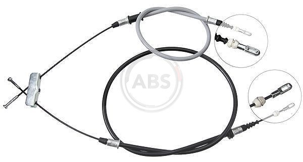 A.b.s. Seilzug, Feststellbremse [Hersteller-Nr. K12018] für Opel, Vauxhall