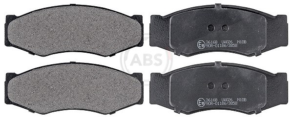 A.b.s. Bremsbelagsatz, Scheibenbremse [Hersteller-Nr. 36168] für Infiniti, Nissan