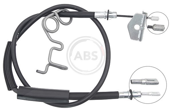 A.b.s. Seilzug, Feststellbremse [Hersteller-Nr. K12102] für Chrysler, Lancia
