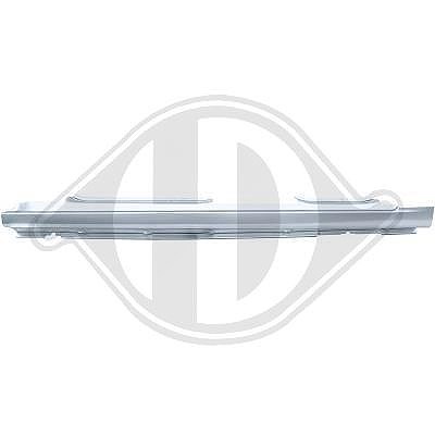 Diederichs Einstiegblech [Hersteller-Nr. 9327041] für Vauxhall, Opel