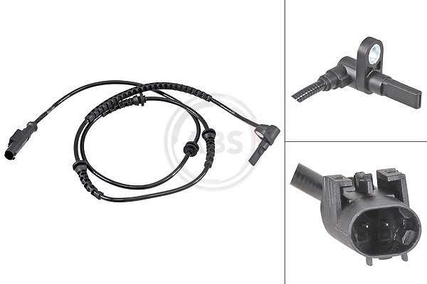 A.b.s. Sensor, Raddrehzahl [Hersteller-Nr. 31768] für Jeep, Fiat