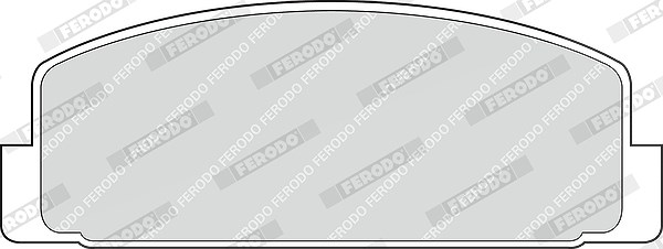 Ferodo Bremsbelagsatz, Scheibenbremse [Hersteller-Nr. FDB372] für Mazda