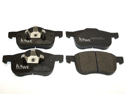Kawe Bremsbelagsatz, Scheibenbremse [Hersteller-Nr. 810046] für Volvo