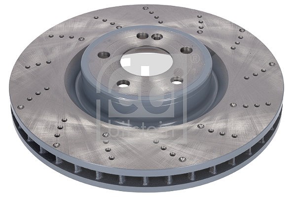 Febi Bilstein 1x Bremsscheibe [Hersteller-Nr. 107510] für Mercedes-Benz
