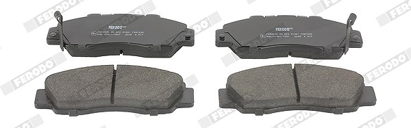 Ferodo Bremsbelagsatz, Scheibenbremse [Hersteller-Nr. FDB1505] für Honda, Acura