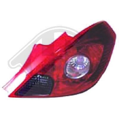Diederichs Heckleuchte [Hersteller-Nr. 1814091] für Opel