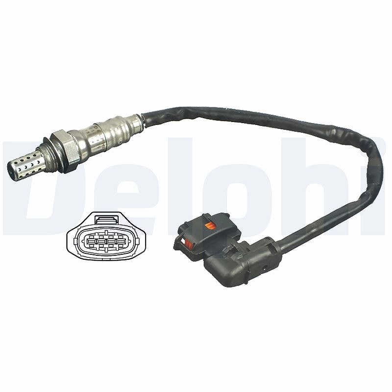 Delphi Lambdasonde [Hersteller-Nr. ES20430-12B1] für Opel, Vauxhall