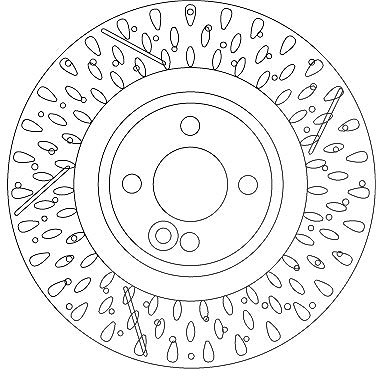 Trw Bremsscheibe [Hersteller-Nr. DF6930S] für Mini
