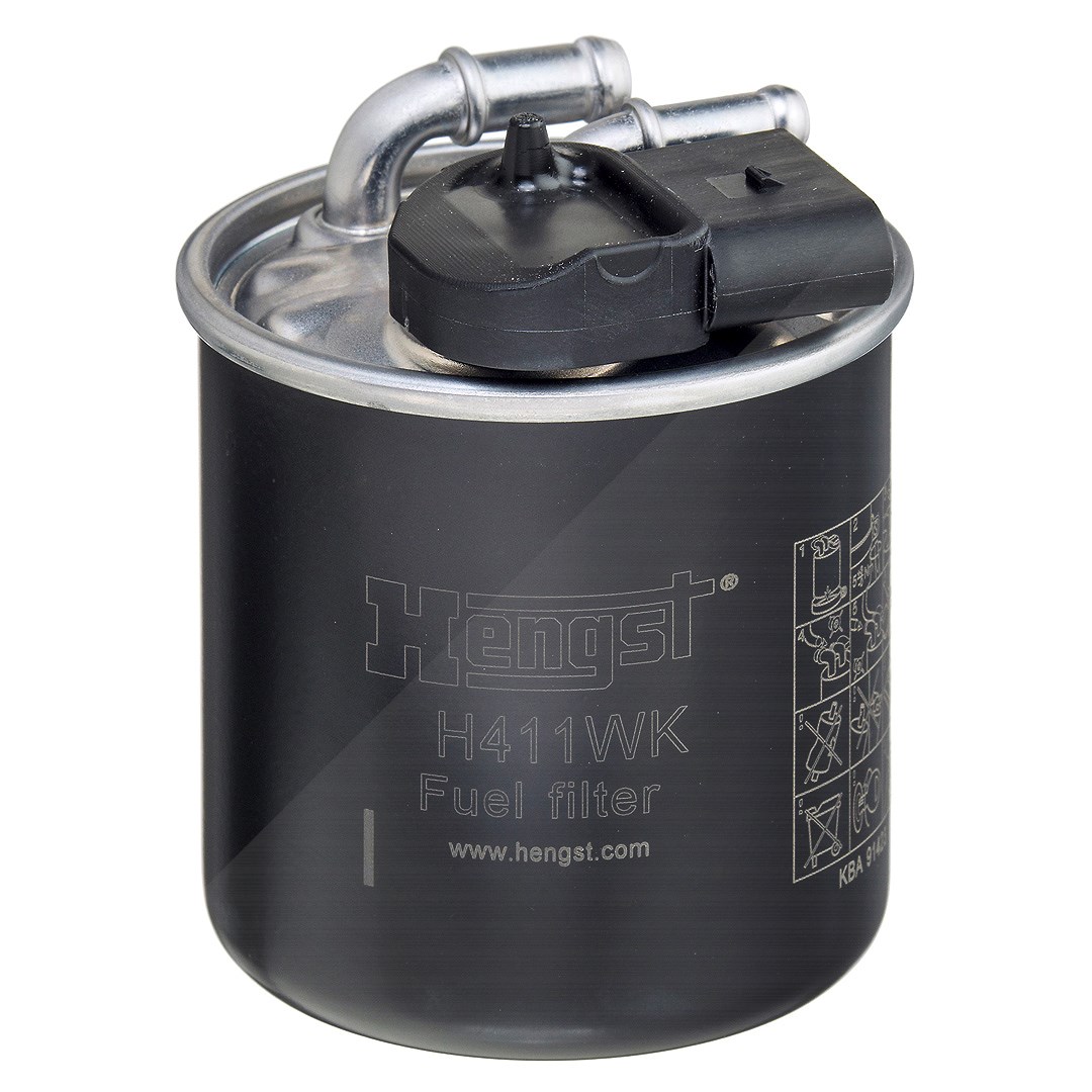 Hengst Filter Kraftstofffilter [Hersteller-Nr. H411WK] für Mercedes-Benz