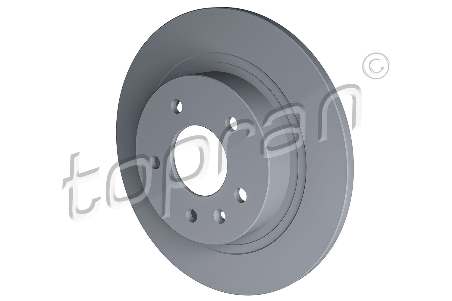 Topran Bremsscheibe Hinterachse Voll [Hersteller-Nr. 208310] für Opel, Vauxhall