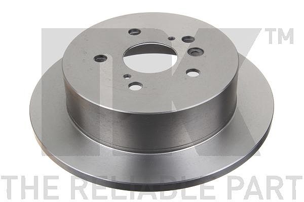 Nk Bremsscheibe Hinterachse Voll [Hersteller-Nr. 204576] für Toyota