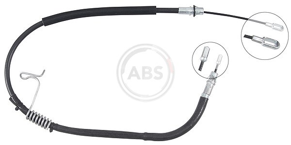 A.b.s. Seilzug, Feststellbremse [Hersteller-Nr. K17628] für Ford