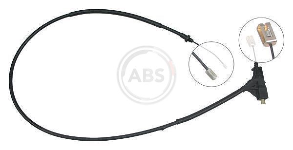 A.b.s. 1x Handbremsseil Hinterachse [Hersteller-Nr. K12701] für Peugeot