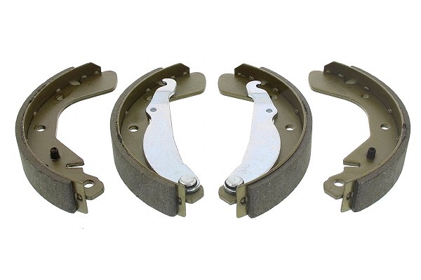 Mapco Bremsbackensatz Trommelbremse Hinterachse [Hersteller-Nr. 8820] für Opel, Vauxhall, Chevrolet